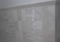 Salle de bain et douche en céramique et marbre