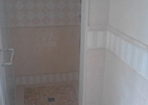 Salle de bain et douche en céramique et marbre